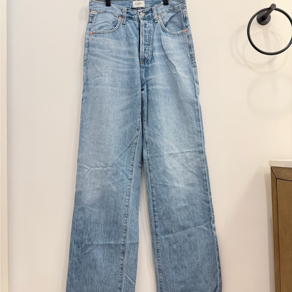 Citizens Of Humanity Annina Light Blue Denim Jeans - Picture 2 of 9